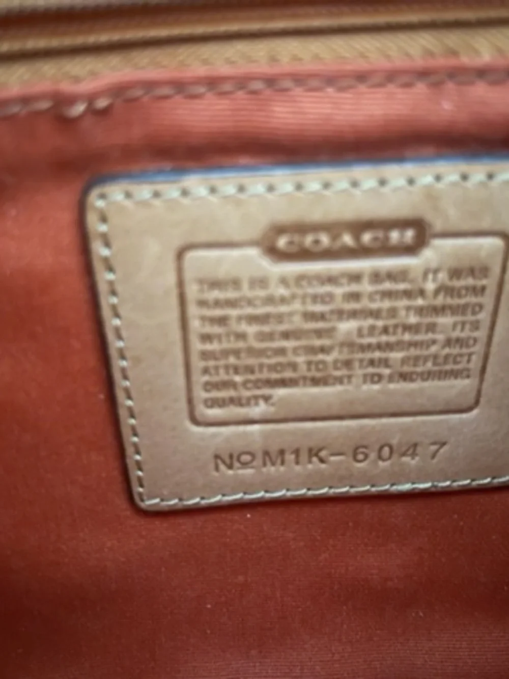 Rare Coach double zip satchel bag